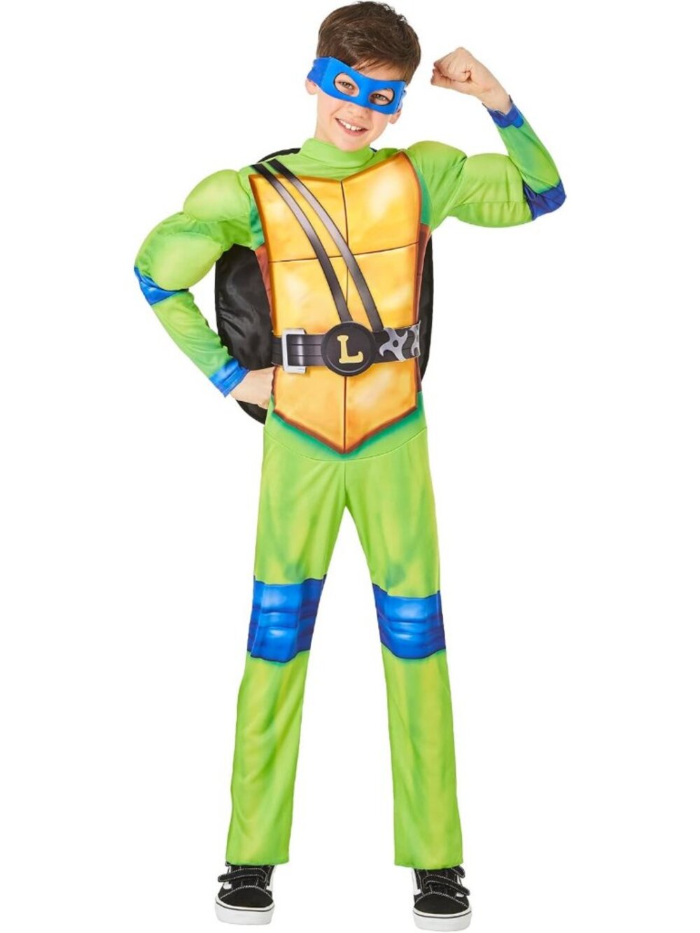 Boys' Leonardo Movie Costume - Ninja Turtles Outfit, Halloween Dress-Up, Kids'
